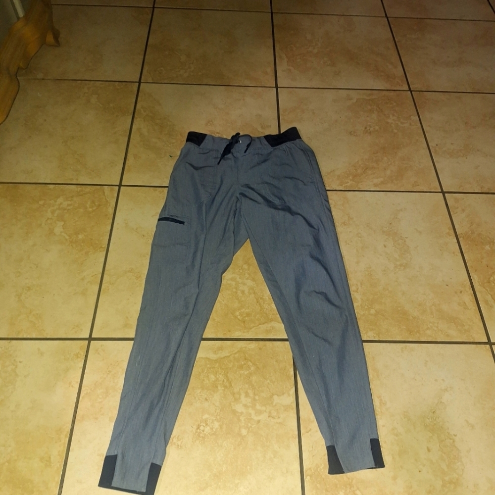 Adar Jogger Scrubs Blue Pants Xs